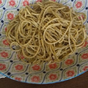 バジルソースを使って　《ジェノヴェーゼパスタ》